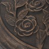 Socle de parasol Résine Rond Bronze 9 kg 
