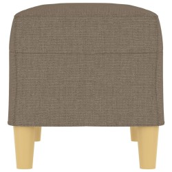 Banc Taupe 70x35x41 cm Tissu 