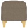 Banc Taupe 70x35x41 cm Tissu 
