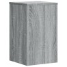 Supports pour plantes 2 pcs gris sonoma bois d'ingénierie 