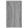 Supports pour plantes 2 pcs gris sonoma bois d'ingénierie 