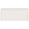 Meubles TV 4 pcs Blanc Bois massif de pin 