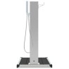 Douche d'extérieur avec receveur de douche WPC Acier inoxydable 