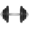 Ensemble d'haltères 18 pcs 40 kg Fonte 