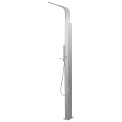 Douche d'extérieur Acier inoxydable Incurvé 