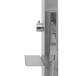 Douche d'extérieur Acier inoxydable Incurvé 