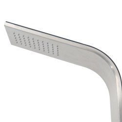 Douche d'extérieur Acier inoxydable Incurvé 