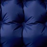 Matelas de camping autogonflant oreiller 1 personne bleu marine 