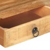 Meuble TV 117x30x41 cm Bois de manguier massif brut 