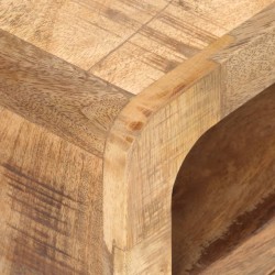 Meuble TV 117x30x41 cm Bois de manguier massif brut 