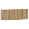Ensemble de meuble TV mural 5 pcs chêne artisanal 