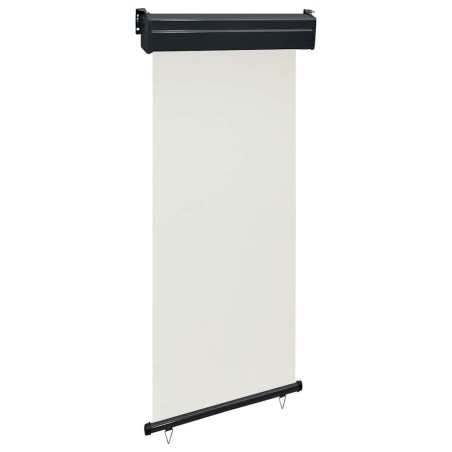 Auvent latéral de balcon 85x250 cm Crème 