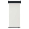 Auvent latéral de balcon 85x250 cm Crème 