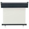 Auvent latéral de balcon 85x250 cm Crème 