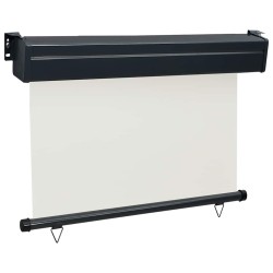Auvent latéral de balcon 85x250 cm Crème 