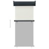 Auvent latéral de balcon 85x250 cm Crème 