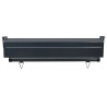 Auvent latéral de balcon 85x250 cm Crème 