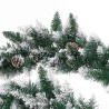Guirlande de Noël avec lumières LED Vert 5,2 m PVC 