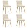 Chaises à manger lot de 4 Lin 