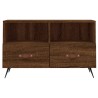 Meuble TV Chêne marron 80x36x50 cm Bois d'ingénierie 