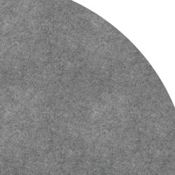 Bâche de piscine gris clair Ø550 cm géotextile polyester 