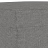 Banc Gris foncé 70x35x41 cm Tissu 
