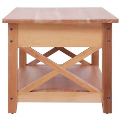 Table basse 100x55x46 cm bois d'acajou massif 
