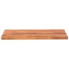 Dessus de table 60x50x2,5 cm rectangulaire bois massif d'acacia 
