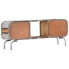 Meuble TV 110x30x42 cm Bois massif de manguier 
