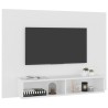 Meuble TV mural Blanc 120x23,5x90 cm Bois d’ingénierie 