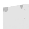 Meuble TV mural Blanc 120x23,5x90 cm Bois d’ingénierie 