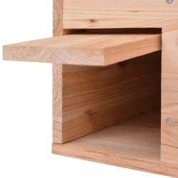 Cabane pour hérisson 45 x 33 x2 2 cm Bois 