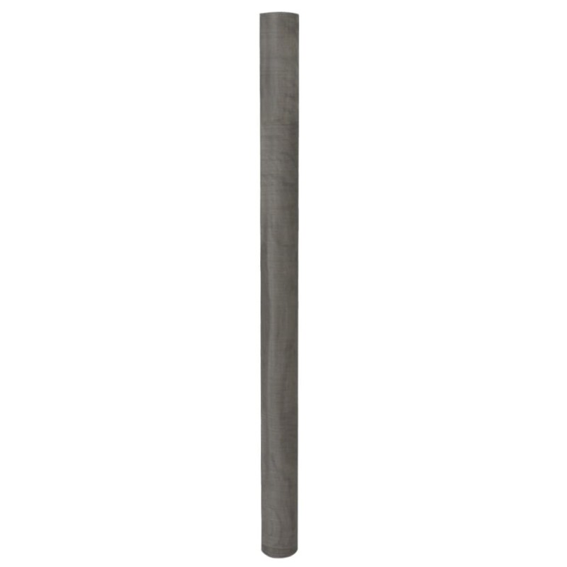 Écran en treillis Acier inoxydable 100x500 cm Argenté 