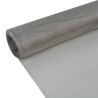 Écran en treillis Acier inoxydable 100x500 cm Argenté 