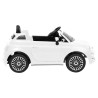 Voiture électrique pour enfants Fiat 500 Blanc 