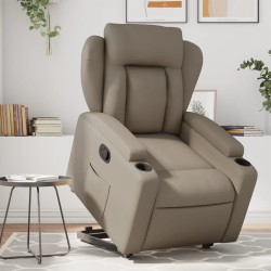 Fauteuil inclinable Cappuccino Similicuir 