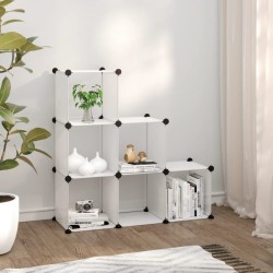 Cubes de rangement 6 pcs Transparent PP 