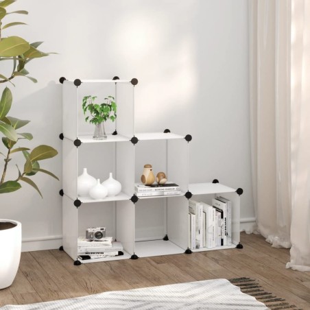 Cubes de rangement 6 pcs Transparent PP 