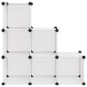 Cubes de rangement 6 pcs Transparent PP 