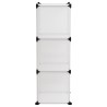Cubes de rangement 6 pcs Transparent PP 