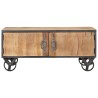 Table basse 90x50x39 cm Bois de récupération massif 