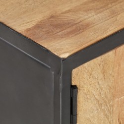 Table basse 90x50x39 cm Bois de récupération massif 
