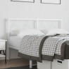 Tête de lit métal blanc 140 cm 