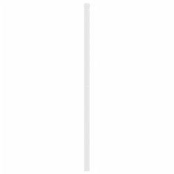 Tête de lit métal blanc 140 cm 