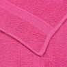 Ensemble de serviettes 8 pcs rose 360 g/m² 100% coton 