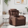 Fauteuil inclinable Marron Similicuir 