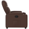 Fauteuil inclinable Marron Similicuir 