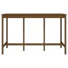 Table de bar Marron miel 180x80x110 cm Bois massif de pin 
