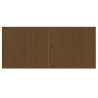 Table de bar Marron miel 180x80x110 cm Bois massif de pin 