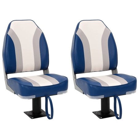 Ensemble de sièges de bateau pliables lot de 4 dossier haut 